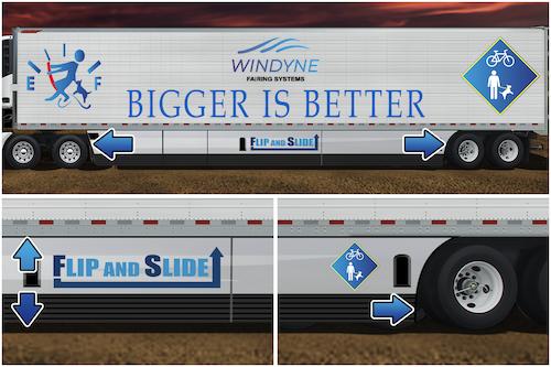 Windyne Truck Underride Guards - Full Vertical and Horizontal Coverage